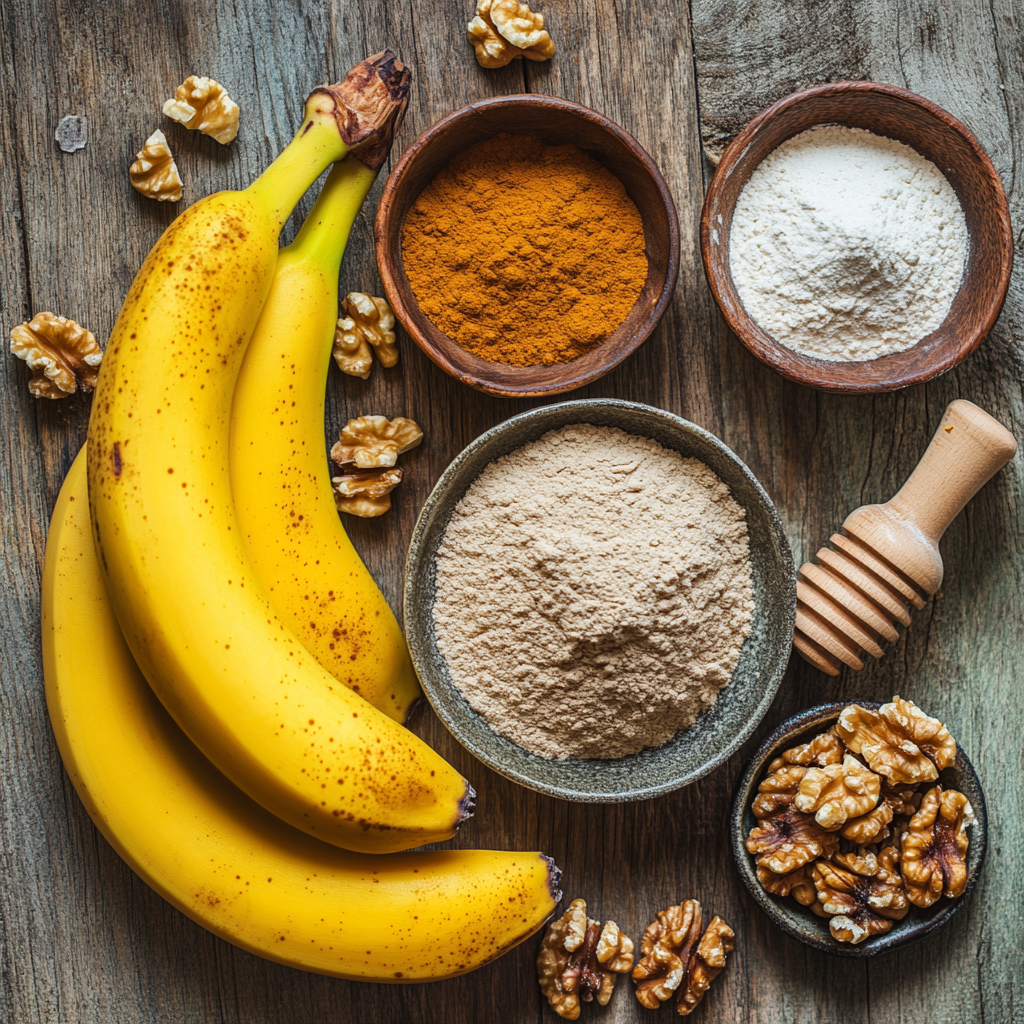 Ingredients-for-Sugar-Free-Cake Flat lay of fresh ingredients for Sugar-Free Cake.