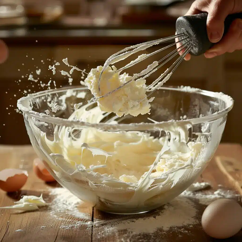 how to bake a cake step
