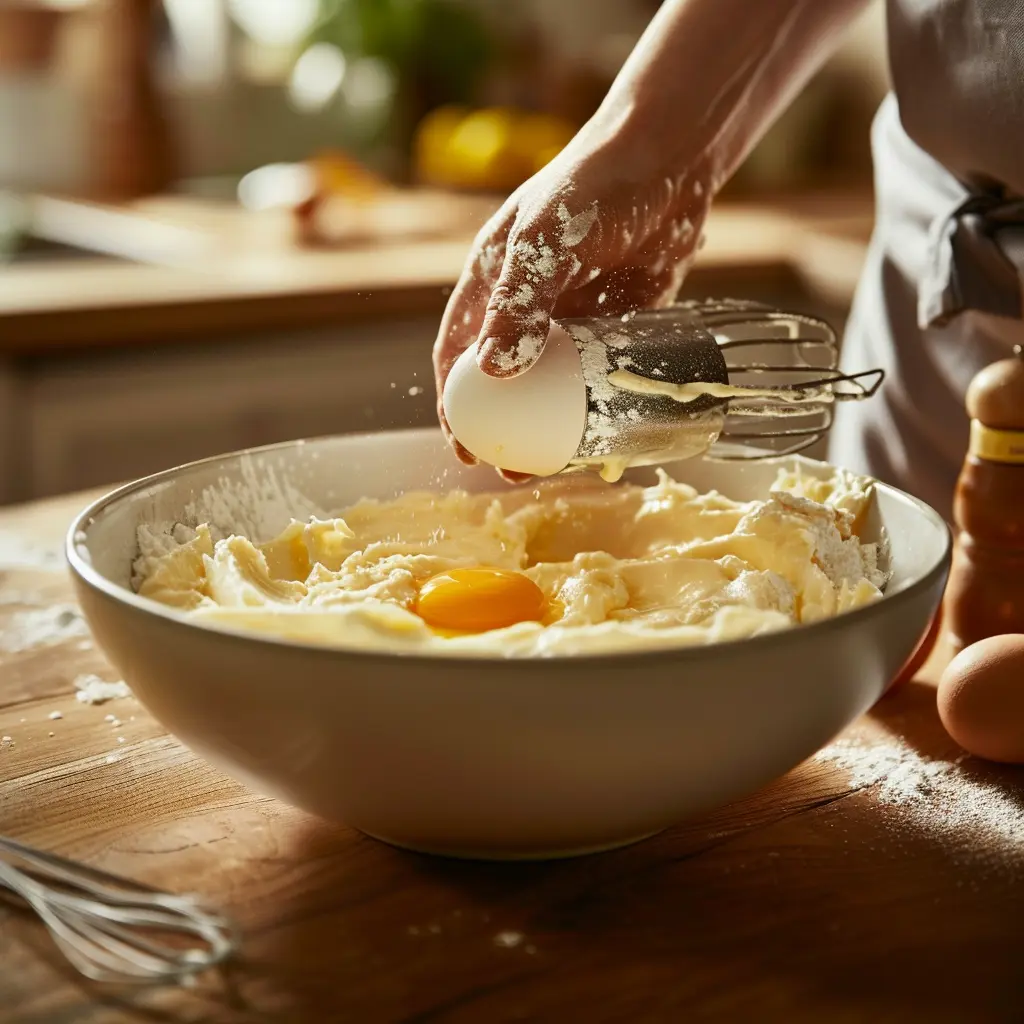 how to bake a cake step
