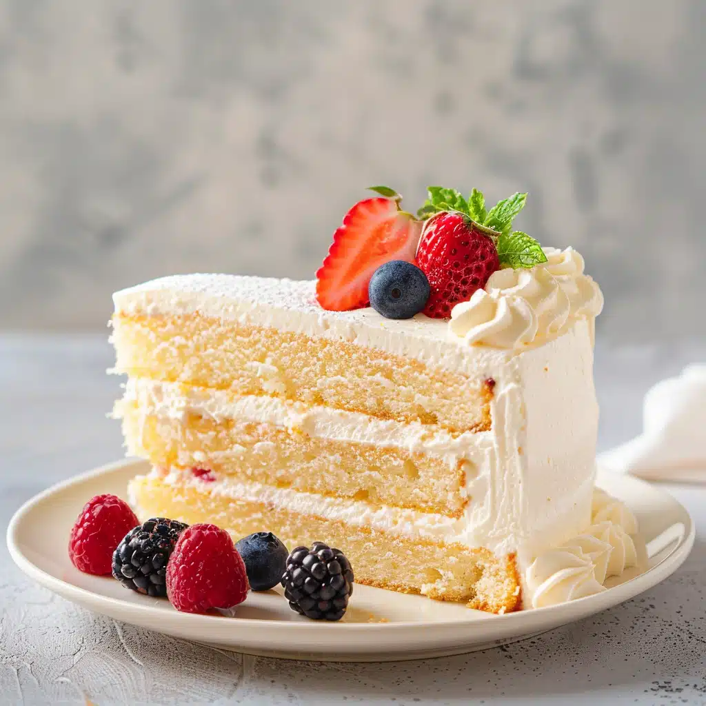 Rosemary's Bakery whipped cream cake